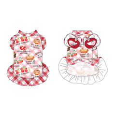 Apple-solutely Adorable - Apple-solutely Adorable - La Petite Shimmy Dress