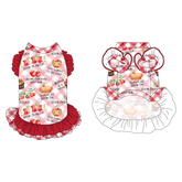 Apple-solutely Adorable - Apple-solutely Adorable - La Petite Shimmy Dress With Double Skirt