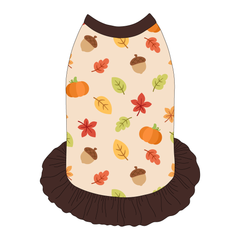 Autumn Sweater - Autumn Ditsy - The Tank With Skirt