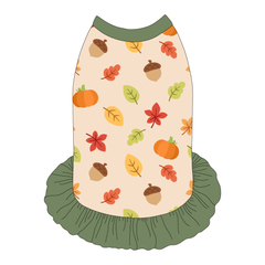 Autumn Sweater - Autumn Ditsy - The Tank With Skirt