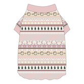 Stitched In Snow - Blush Noel - Flutter Waist Tee