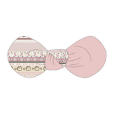 Stitched In Snow - Blush Noel - The Knot Bow