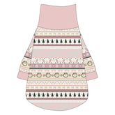 Stitched In Snow - Blush Noel - The Turtleneck Tee