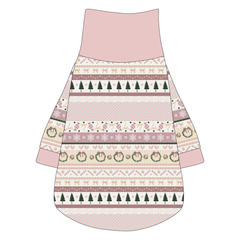 Stitched In Snow - Blush Noel - The Turtleneck Tee