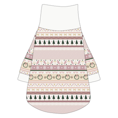 Stitched In Snow - Blush Noel - The Turtleneck Tee