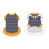 Scoops Of Sunshine - Cabana Stripe - La Petite Shimmy Dress