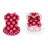 The Graphic Edit - Cherry Pop - La Petite Shimmy Dress