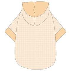 Autumn Vibes Only - Creamy Gingham - The Hoodie