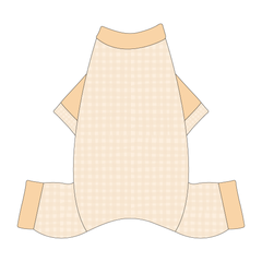 Autumn Vibes Only - Creamy Gingham - Mon Ami Jammies