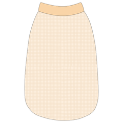 Autumn Vibes Only - Creamy Gingham - The Basic Tank