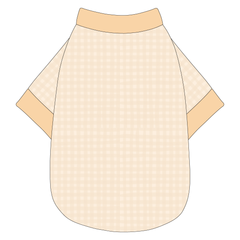 Autumn Vibes Only - Creamy Gingham - The Basic Tee
