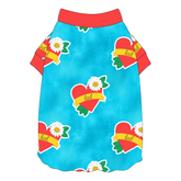 I Love My Pawrents - I Love My Dad Tattoo / I Love My Mom Tattoo - Flutter Waist Tee