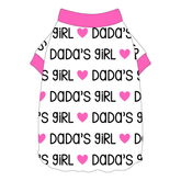 I Love My Pawrents - Dada's Girl / Mama's Girl - Flutter Waist Tee
