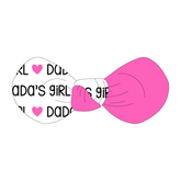 I Love My Pawrents - Dada's Girl / Mama's Girl - The Knot Bow