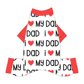 I Love My Pawrents - I Love My Dad / I Love My Mom - Mon Ami Jammies