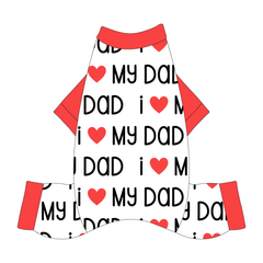 I Love My Pawrents - I Love My Dad / I Love My Mom - Mon Ami Jammies