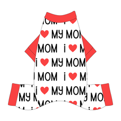 I Love My Pawrents - I Love My Dad / I Love My Mom - Mon Ami Jammies