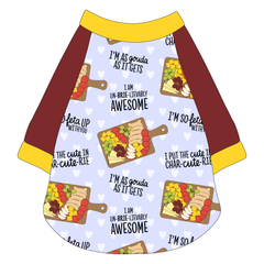 Yappy Hour - Char-cute-rie - The Raglan Jersey
