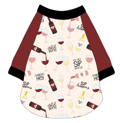 Yappy Hour - On Cloud Wine - The Raglan Jersey