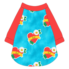 I Love My Pawrents - I Love My Dad Tattoo / I Love My Mom Tattoo - The Raglan Jersey