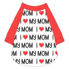 I Love My Pawrents - I Love My Dad / I Love My Mom - The Raglan Jersey