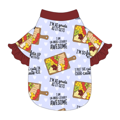 Yappy Hour - Char-cute-rie - The Shimmy Edge Tee