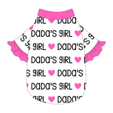 I Love My Pawrents - Dada's Girl / Mama's Girl - The Shimmy Edge Tee