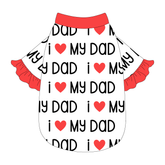 I Love My Pawrents - I Love My Dad / I Love My Mom - The Shimmy Edge Tee