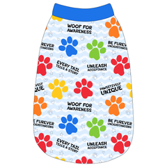 Woof For Autism Awareness - The Basic Tank