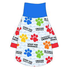 Woof For Autism Awareness - The Turtleneck Tee