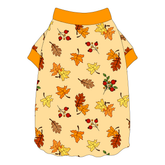 Autumn Is My Favorite Color - Falling Leaves - Flutter Waist Tee