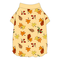 Autumn Is My Favorite Color - Falling Leaves - Flutter Waist Tee