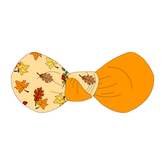 Autumn Is My Favorite Color - Falling Leaves - The Knot Bow