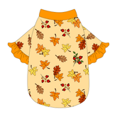 Autumn Is My Favorite Color - Falling Leaves - The Shimmy Edge Tee