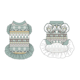 Stitched In Snow - Frosty Morning - La Petite Shimmy Dress