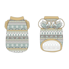 Stitched In Snow - Frosty Morning - La Petite Shimmy Tank