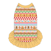 Stitched In Snow - Gingerbread Lane - The Tank With Skirt