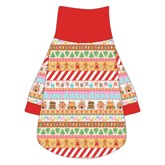 Stitched In Snow - Gingerbread Lane - The Turtleneck Tee