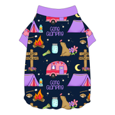Gone Glamping - Flutter Waist Tee