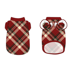 Hearthside Holiday - Hearthside Plaid - La Petite Shimmy Tank