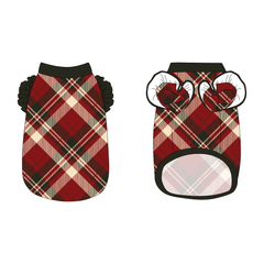 Hearthside Holiday - Hearthside Plaid - La Petite Shimmy Tank