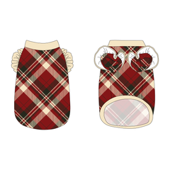 Hearthside Holiday - Hearthside Plaid - La Petite Shimmy Tank