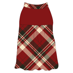 Hearthside Holiday - Hearthside Plaid - The Sophia Tank