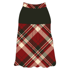Hearthside Holiday - Hearthside Plaid - The Sophia Tank