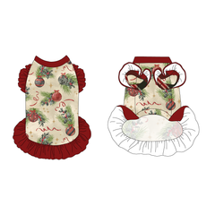 Hearthside Holiday - Heirloom Treasures - La Petite Shimmy Dress