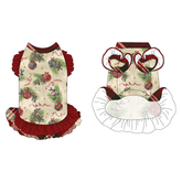 Hearthside Holiday - Heirloom Treasures - La Petite Shimmy Dress With Double Skirt