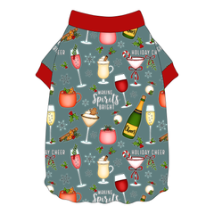 Holiday Cheer - Holiday Cheer - Flutter Waist Tee