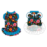 La Vida Flora - La Vida Flora - La Petite Shimmy Dress With Double Skirt