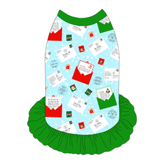 Letters To Santa Paws - The Tank With Skirt