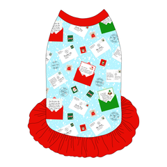 Letters To Santa Paws - The Tank With Skirt